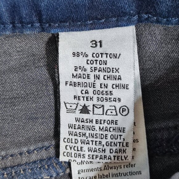 RW&Co. High rise Skinny jeans women's size 31 dark wash ink blue colour - Picture 7 of 14